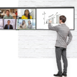 How can video conferencing help in education?